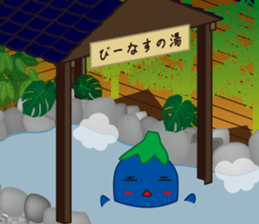 Eggplant fairy sticker #14309486