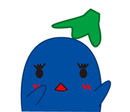 Eggplant fairy sticker #14309490