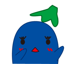 Eggplant fairy sticker #14309490