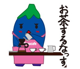 Eggplant fairy sticker #14309502