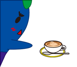 Eggplant fairy sticker #14309504