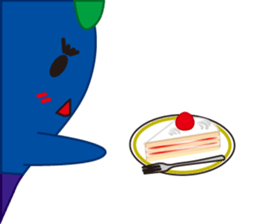 Eggplant fairy sticker #14309505