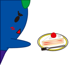 Eggplant fairy sticker #14309505