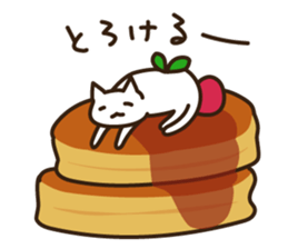 Cat, sometimes cream sticker #14309893