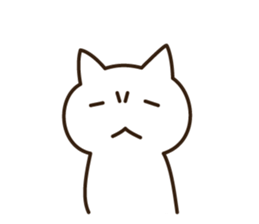 Cat, sometimes cream sticker #14309899