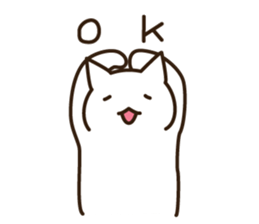 Cat, sometimes cream sticker #14309903