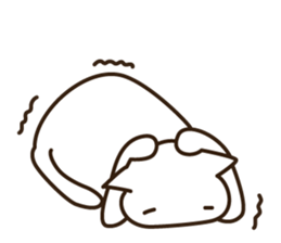 Cat, sometimes cream sticker #14309907