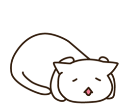 Cat, sometimes cream sticker #14309908