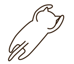 Cat, sometimes cream sticker #14309914