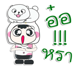 ..Mr. Hiroshi and cat.. ^_^ sticker #14309933