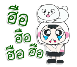 ..Mr. Hiroshi and cat.. ^_^ sticker #14309934