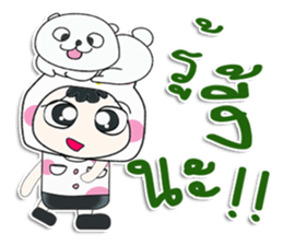 ..Mr. Hiroshi and cat.. ^_^ sticker #14309939