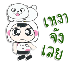 ..Mr. Hiroshi and cat.. ^_^ sticker #14309942