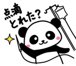 Get-well Panda sticker #14311418