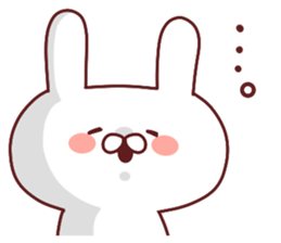 Favorable degree rabbit New Years! sticker #14311548