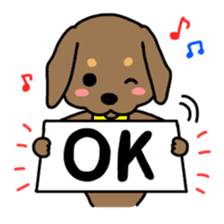 Life of the dachshund sticker #14311855