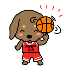 Life of the dachshund sticker #14311860