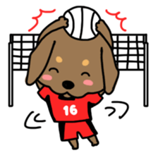 Life of the dachshund sticker #14311862