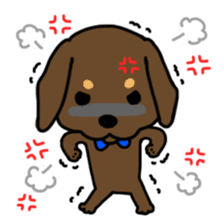 Life of the dachshund sticker #14311864