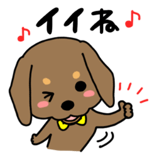 Life of the dachshund sticker #14311868