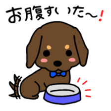 Life of the dachshund sticker #14311876