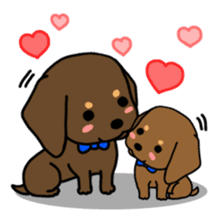 Life of the dachshund sticker #14311884