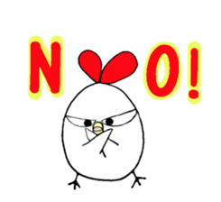 Mother hen sticker #14312439