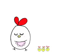 Mother hen sticker #14312474