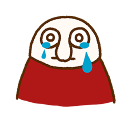 A man who never blinks sticker #14313307