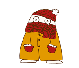 A man who never blinks sticker #14313310