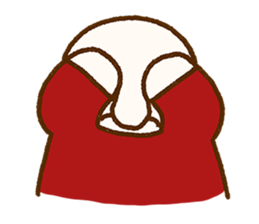 A man who never blinks sticker #14313311