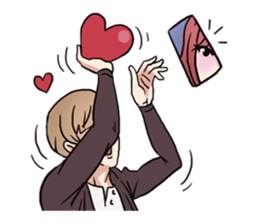 AsB - 138 I Have Some Guys On My Phone! sticker #14313360