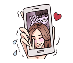 AsB - 138 I Have Some Guys On My Phone! sticker #14313373