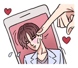 AsB - 138 I Have Some Guys On My Phone! sticker #14313378