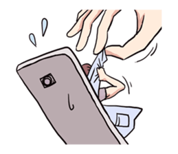 AsB - 138 I Have Some Guys On My Phone! sticker #14313380