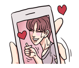 AsB - 138 I Have Some Guys On My Phone! sticker #14313381