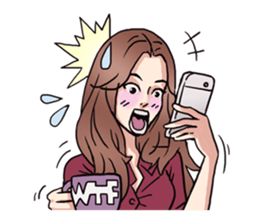 AsB - 138 I Have Some Guys On My Phone! sticker #14313390