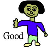 Face chart (laugh) sticker #14313860