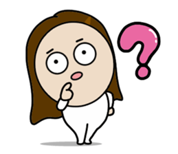 Big Eyes Japanese Girl's Daily Routine 3 sticker #14313923