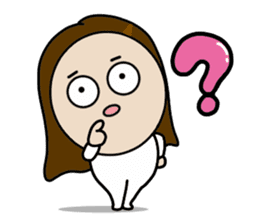 Big Eyes Japanese Girl's Daily Routine 3 sticker #14313923