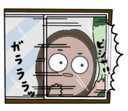 Big Eyes Japanese Girl's Daily Routine 3 sticker #14313953
