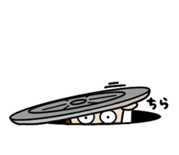 Big Eyes Japanese Girl's Daily Routine 3 sticker #14313956