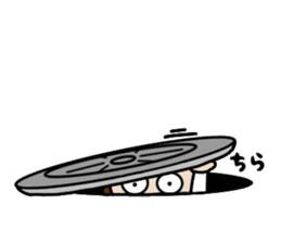 Big Eyes Japanese Girl's Daily Routine 3 sticker #14313956