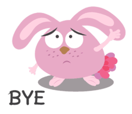 Gym bunny sticker #14314035