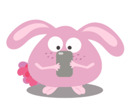 Gym bunny sticker #14314057