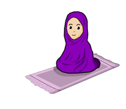hi hijab sticker #14314184