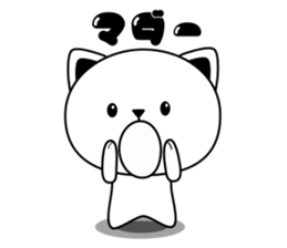 Kawaii Japanese cats 2 sticker #14314885