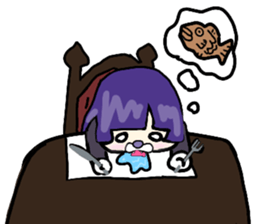 An otter is a chief director. sticker #14315325