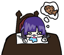 An otter is a chief director. sticker #14315325