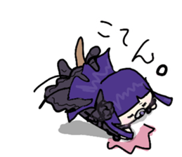 An otter is a chief director. sticker #14315329